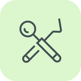 Dental tools icon
